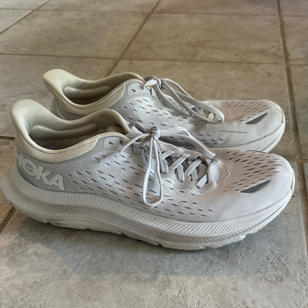 Hoka Women's Cream Sneakers